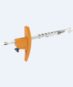 3 Dose Syringe Injector Orange.