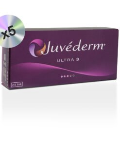 FIVE BOXES Juvederm ULTRA 3 Lidocaine (2x1ml)