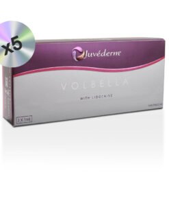 FIVE BOXES Juvederm VOLBELLA Lidocaine (2x1ml)