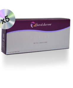 FIVE BOXES Juvederm VOLIFT Lidocaine - VOLLURE (2x1ml)