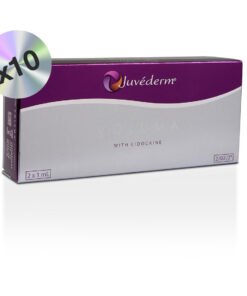 TEN BOXES Juvederm VOLUMA Lidocaine (2x1ml)